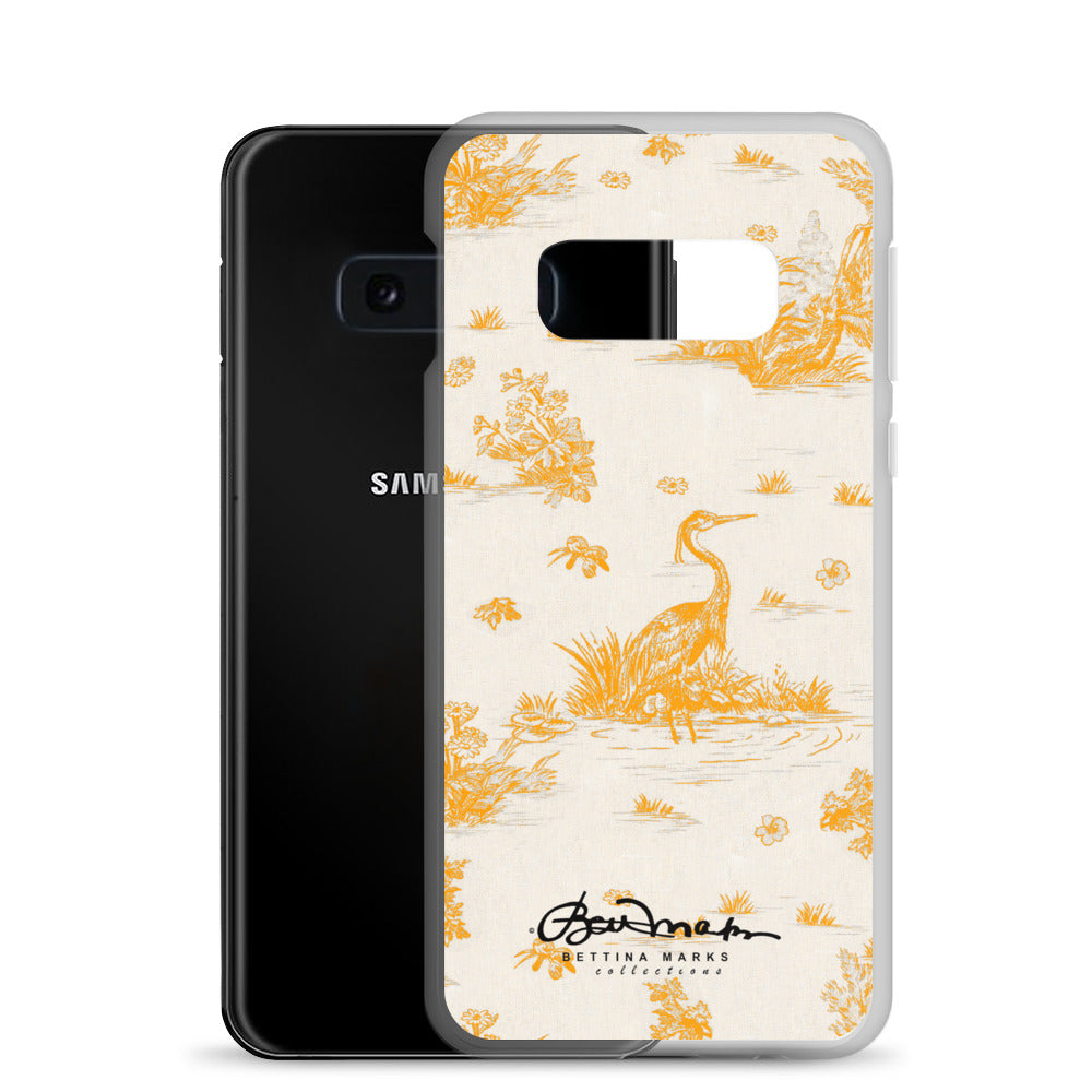 Toiles de Jouy Sacral Orange Samsung Case (select model)