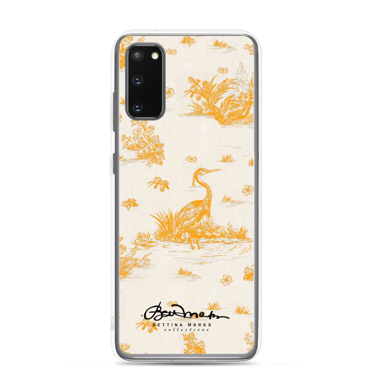 Toiles de Jouy Sacral Orange Samsung Case (select model)