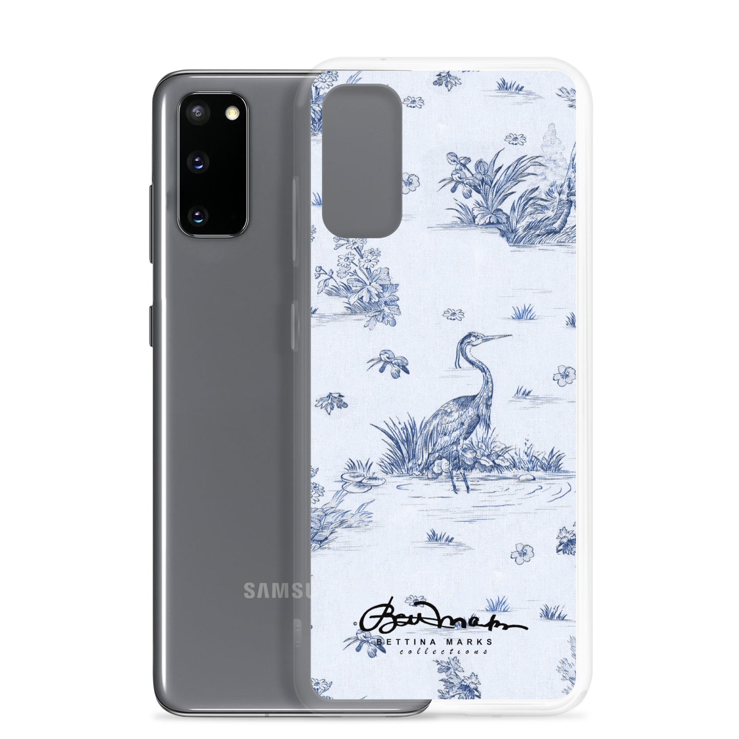 Toiles de Jouy Harmony Blue Samsung Case (select model)