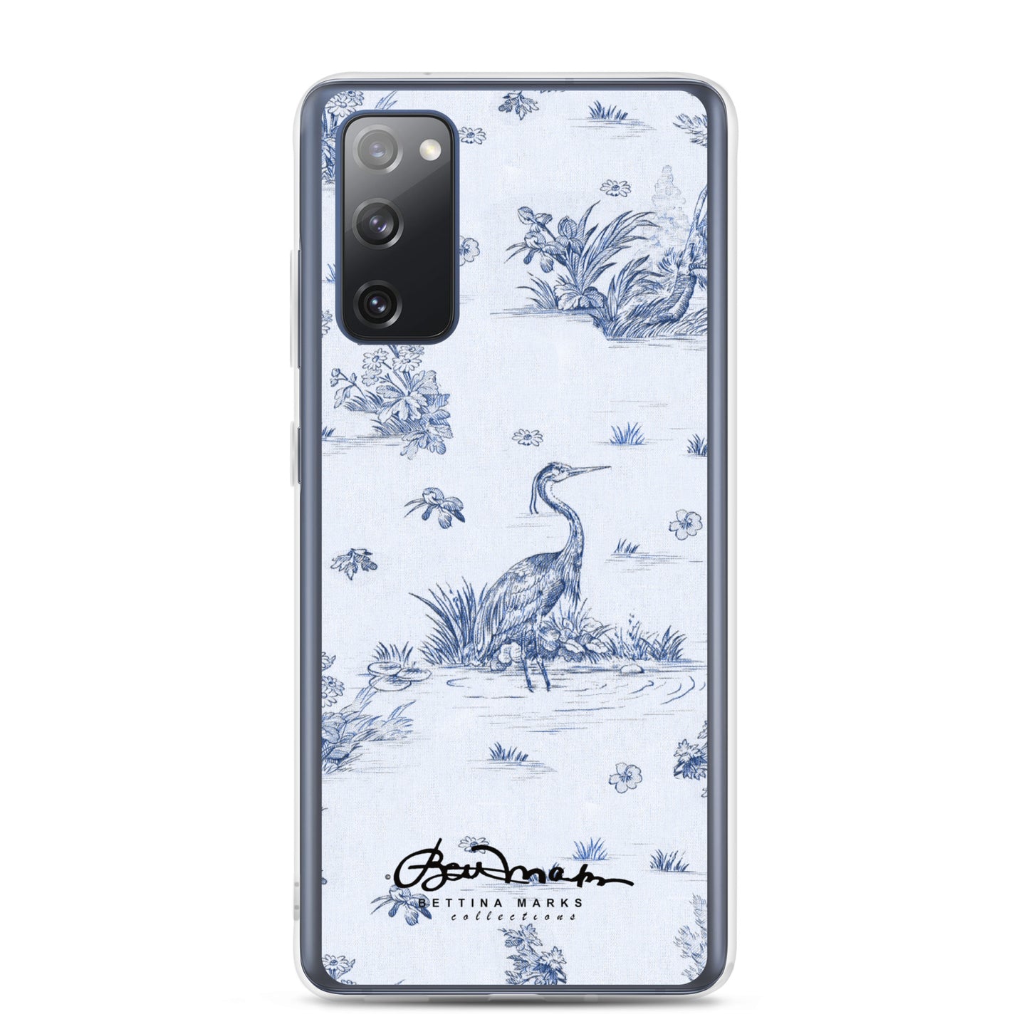 Toiles de Jouy Harmony Blue Samsung Case (select model)