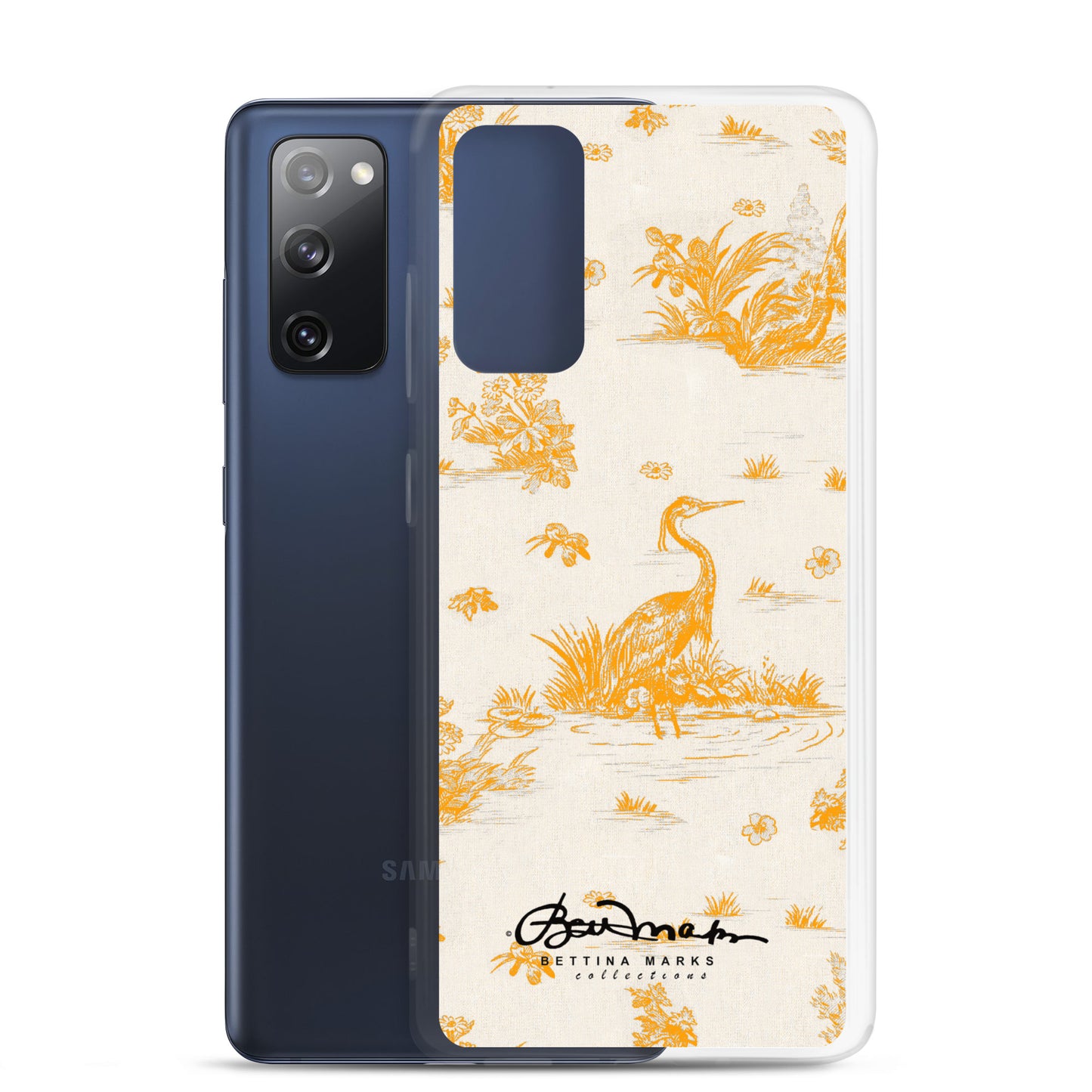 Toiles de Jouy Sacral Orange Samsung Case (select model)
