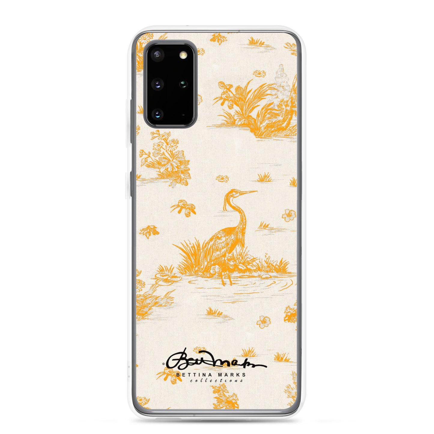 Toiles de Jouy Sacral Orange Samsung Case (select model)