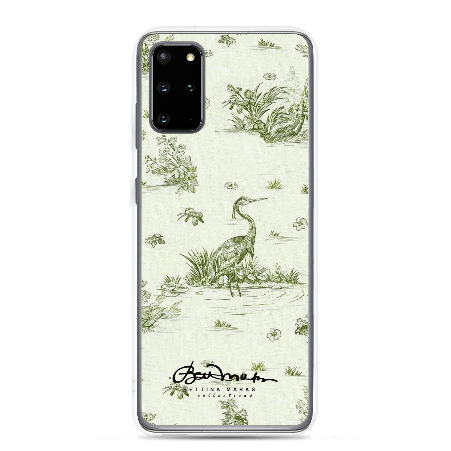 Toiles de Jouy tree Hugging Forest Green Samsung Case (select model)