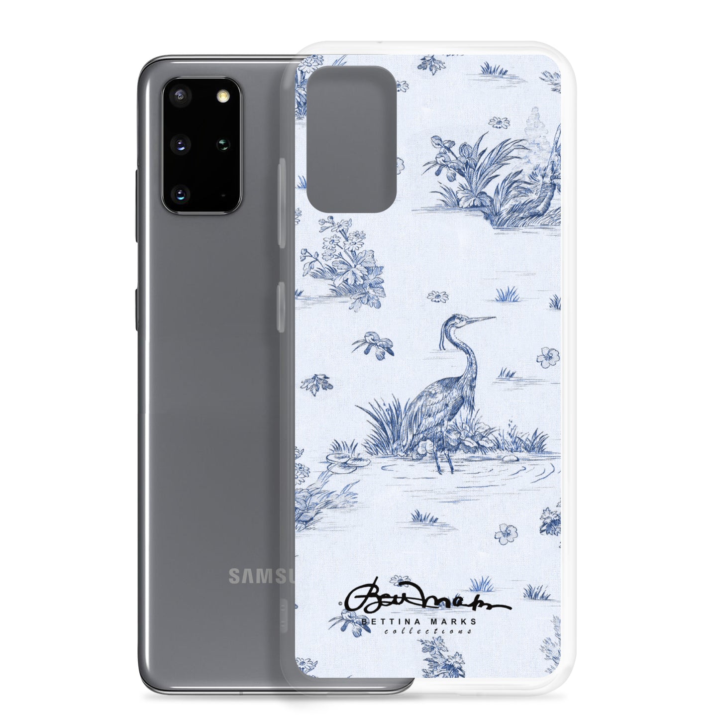 Toiles de Jouy Harmony Blue Samsung Case (select model)