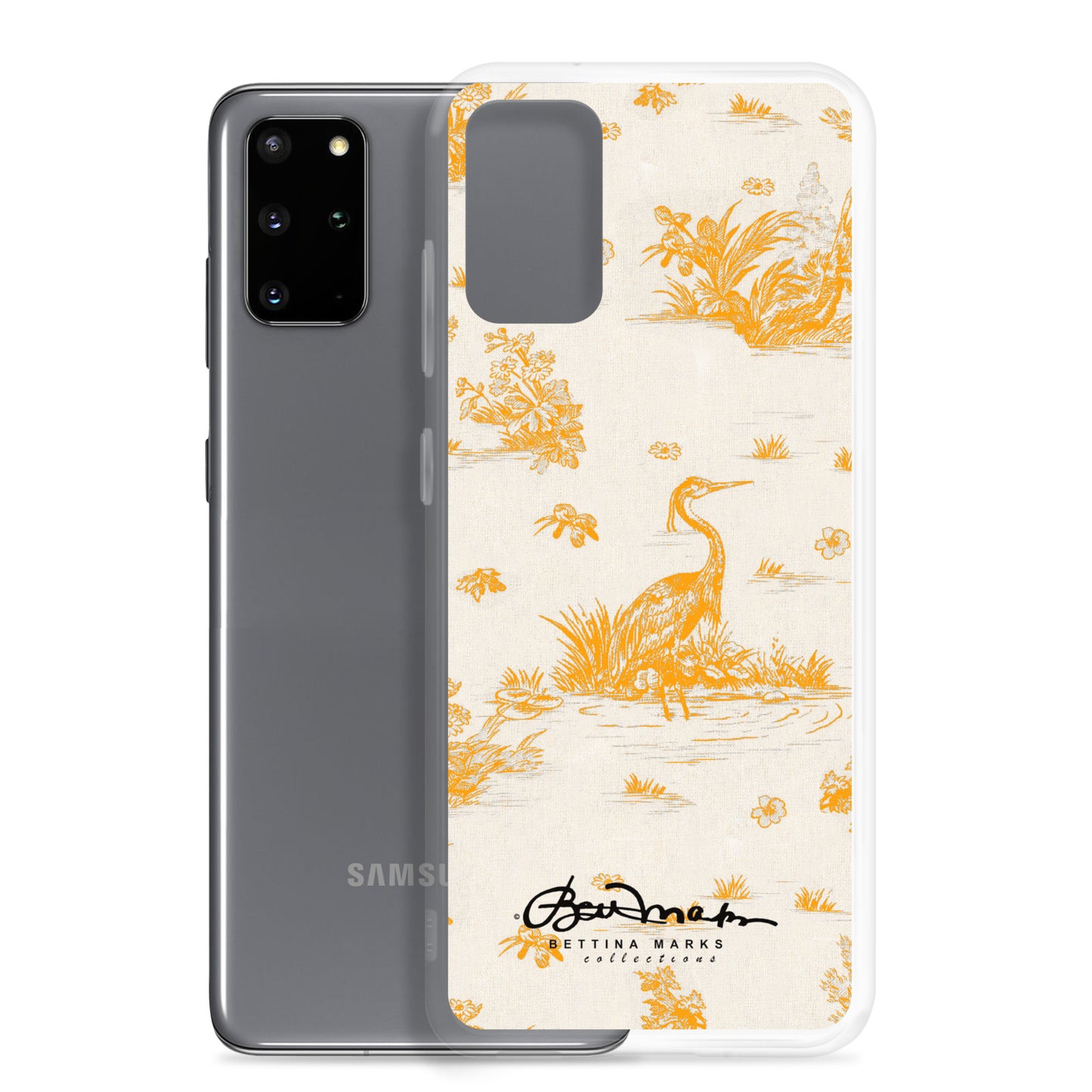 Toiles de Jouy Sacral Orange Samsung Case (select model)