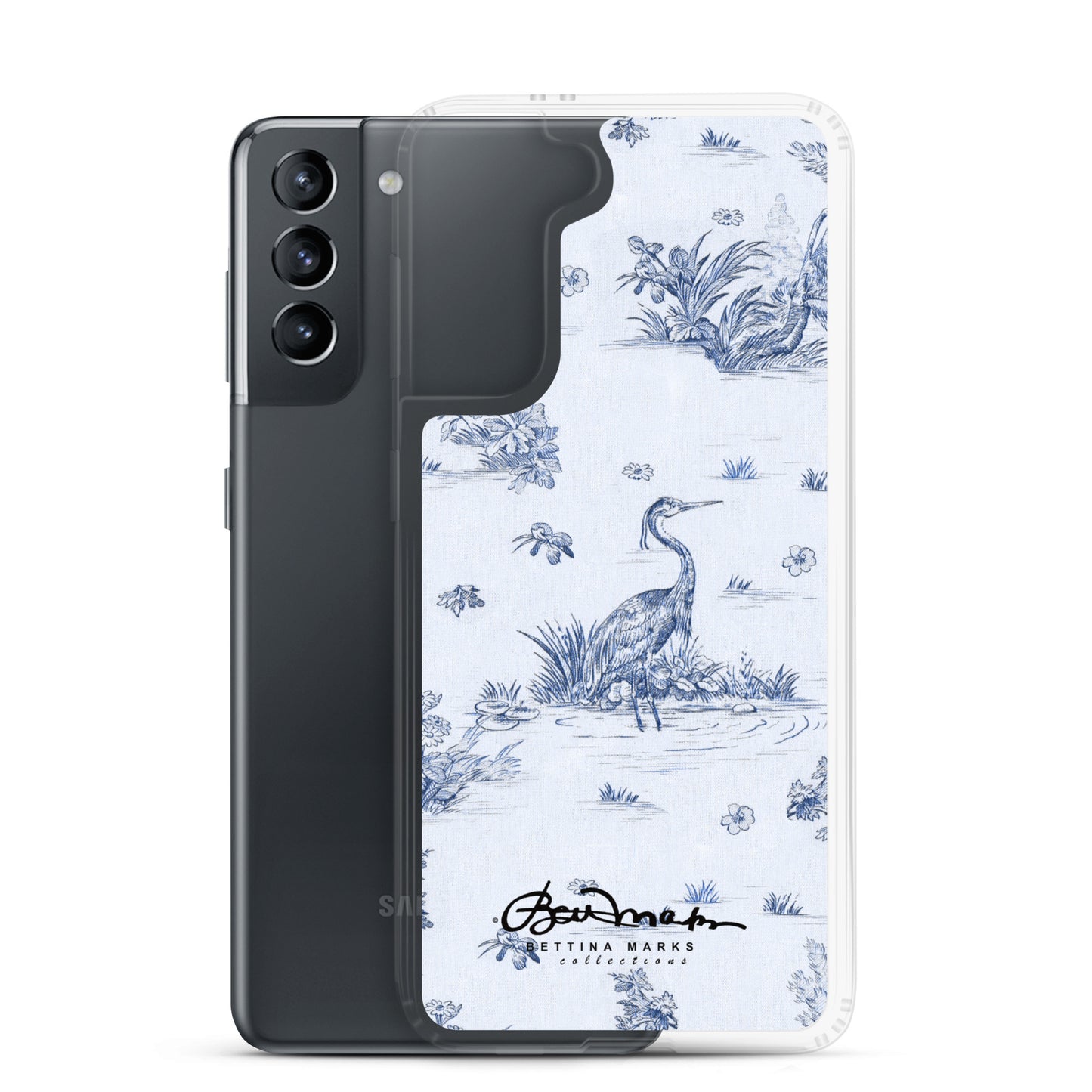 Toiles de Jouy Harmony Blue Samsung Case (select model)