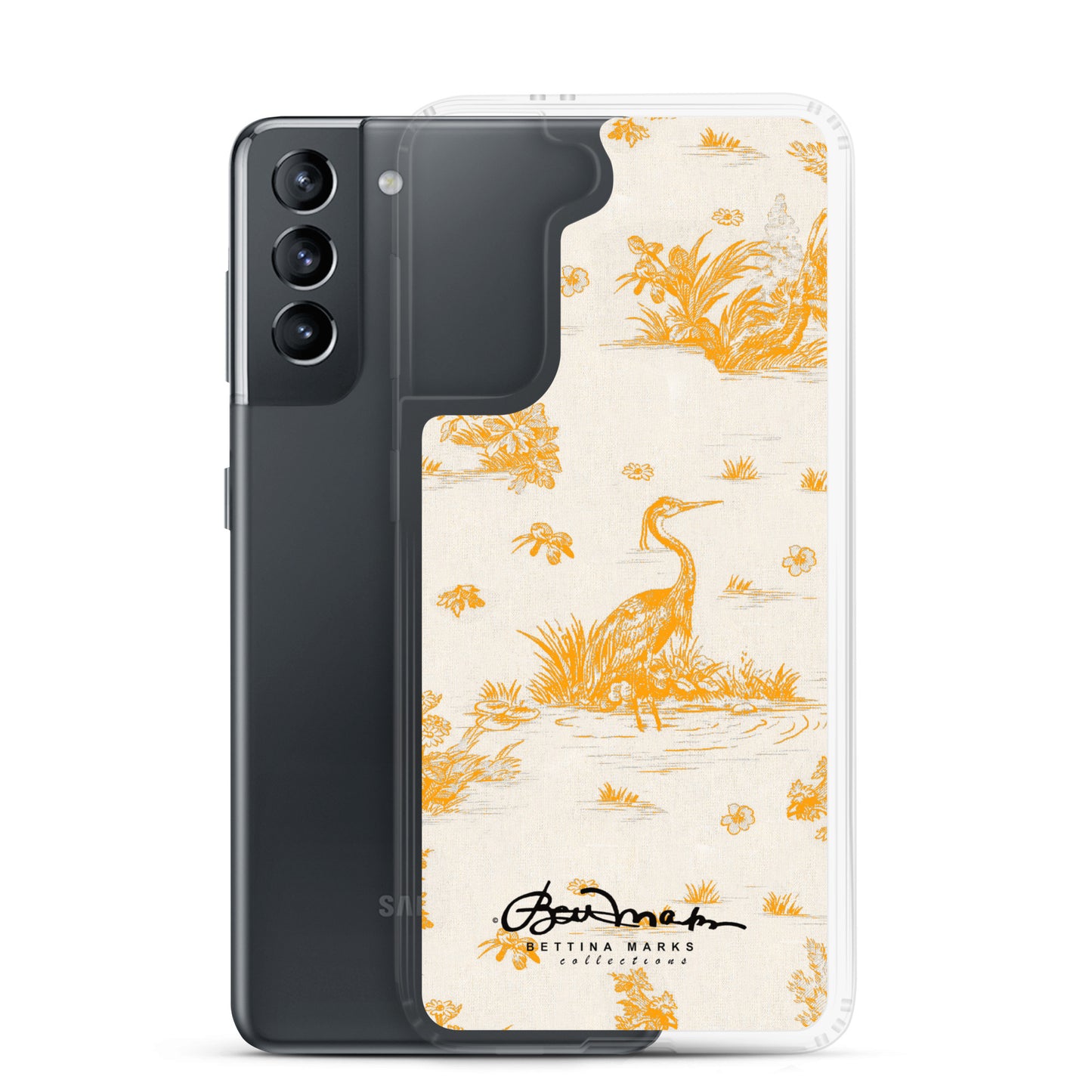 Toiles de Jouy Sacral Orange Samsung Case (select model)