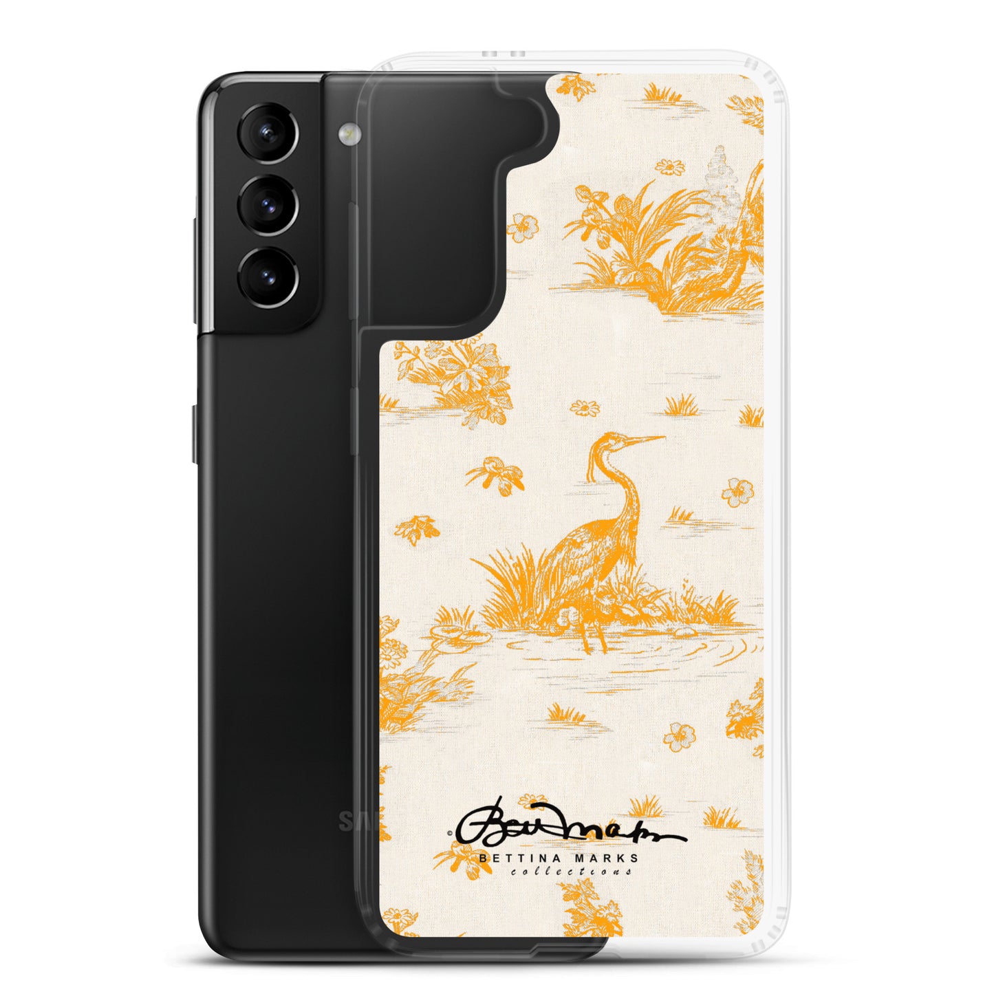 Toiles de Jouy Sacral Orange Samsung Case (select model)