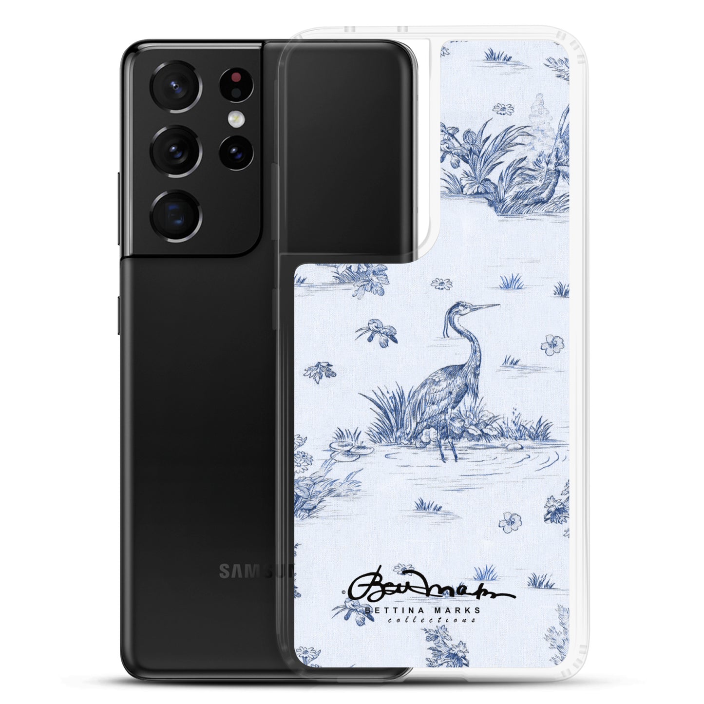 Toiles de Jouy Harmony Blue Samsung Case (select model)
