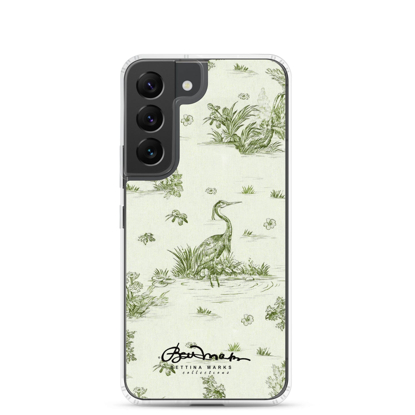 Toiles de Jouy tree Hugging Forest Green Samsung Case (select model)