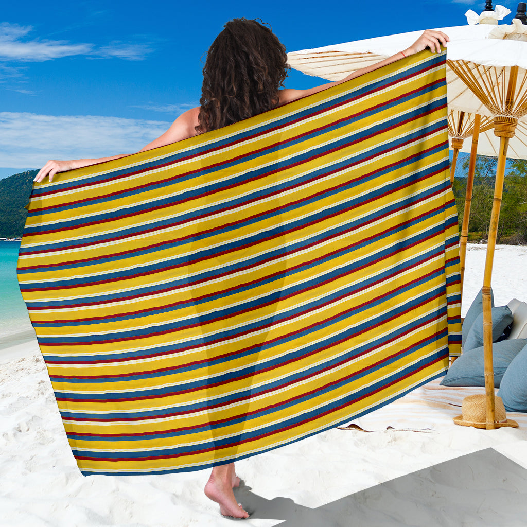 Riviera Stripe Sarong