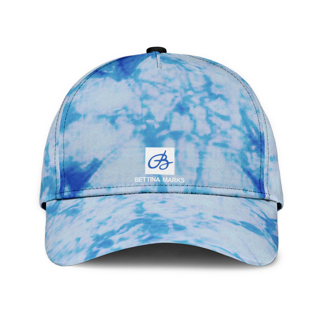 Blue Tie Dye Cap