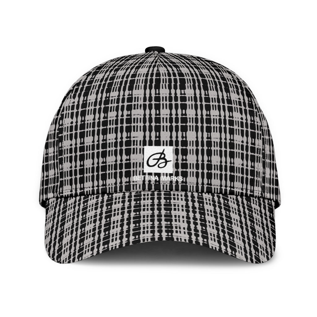 Grey Tight Plaid Cap