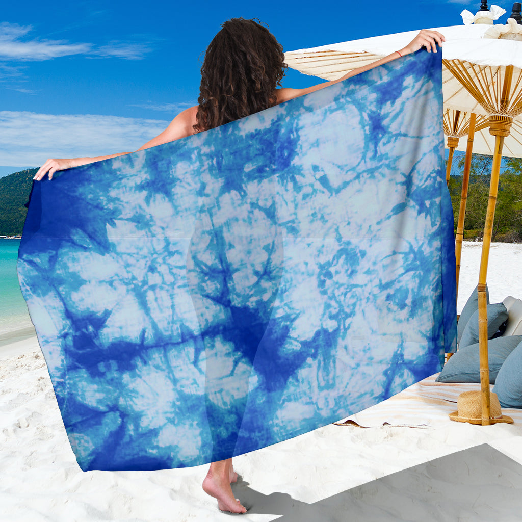 Blue Tie Dye Sarong