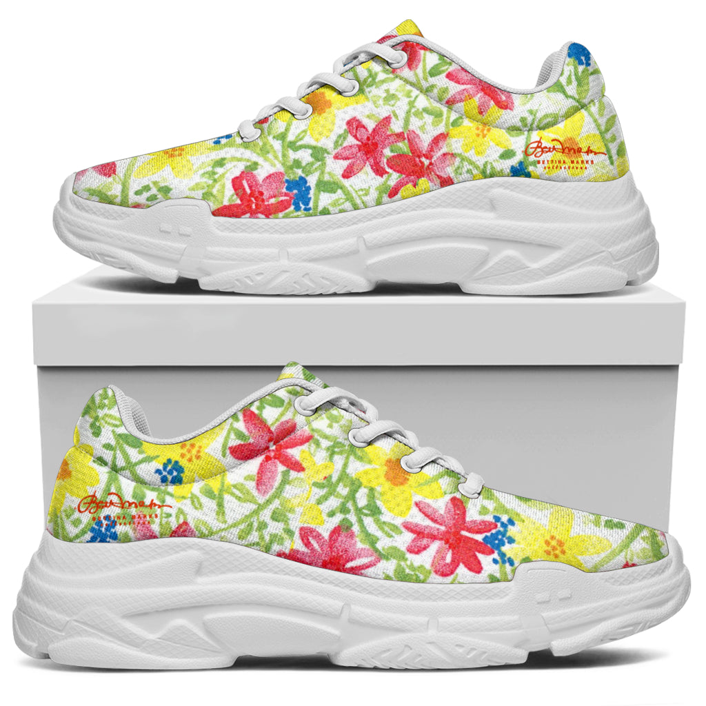 Wild Flower Athletic Sneakers