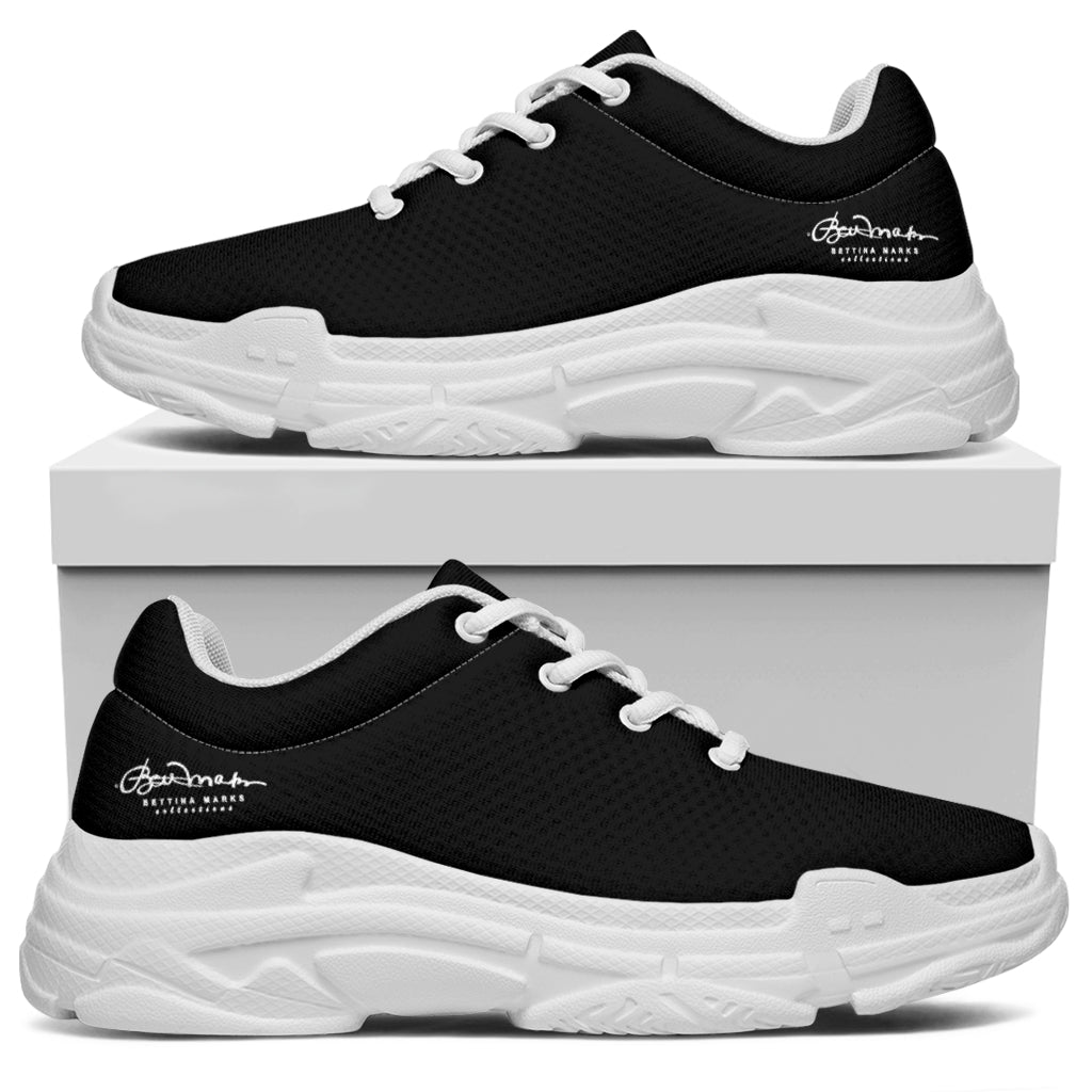 Black Signature Athletic Sneakers
