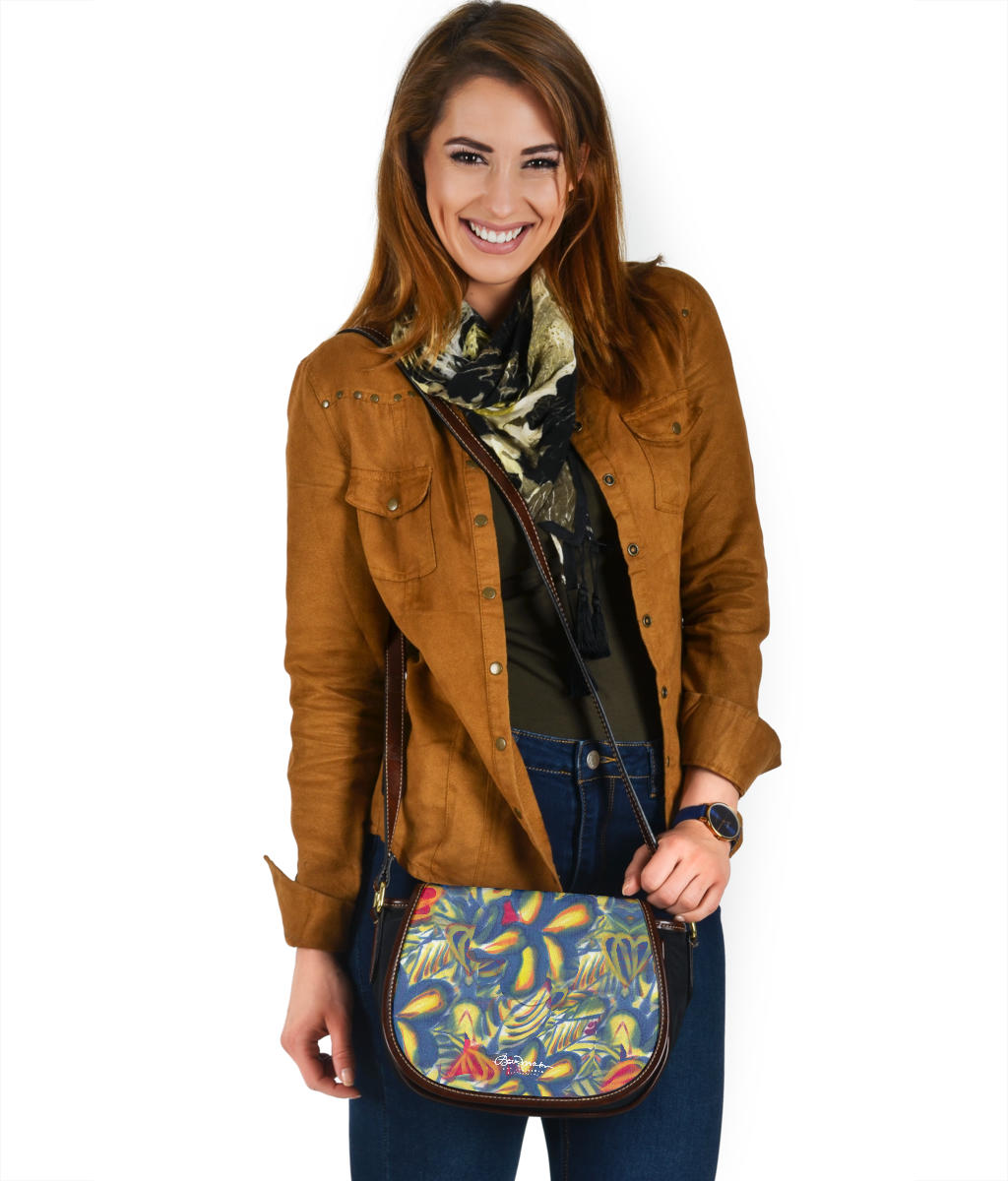 Bora Bora Tropical Saddle Bag