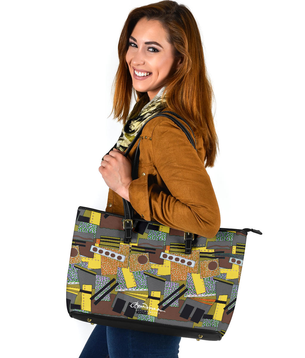 Graphic Tango Large Tote Bag