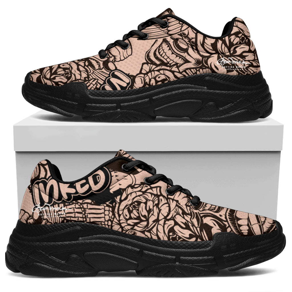 Inked Athletic Sneakers