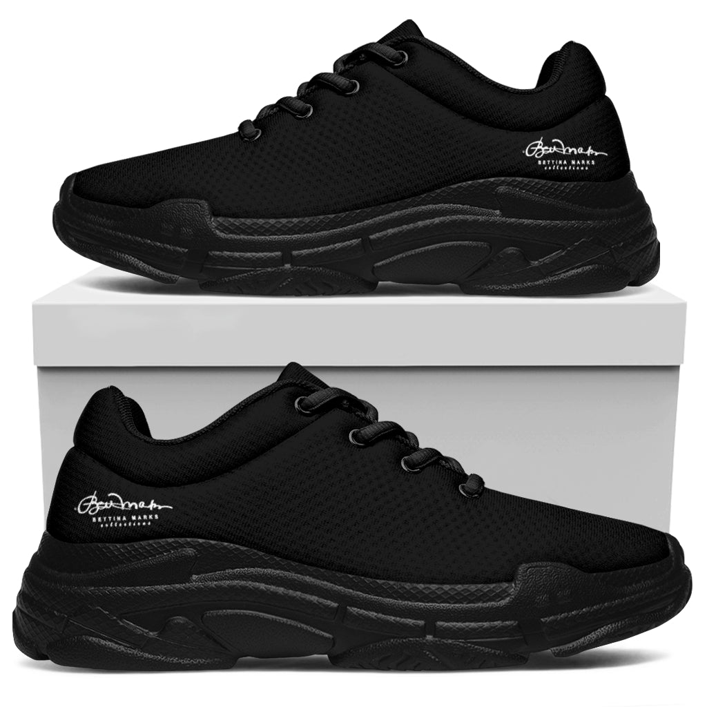 Black Signature Athletic Sneakers