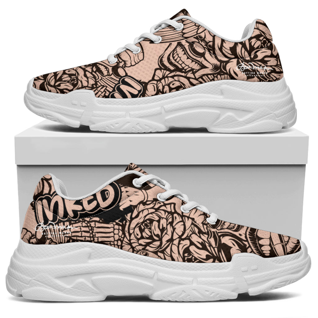 Inked Athletic Sneakers