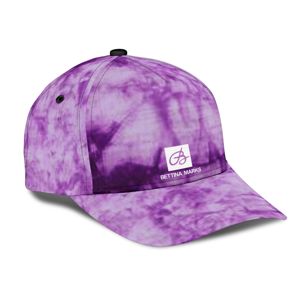 Purple Tie Dye Cap
