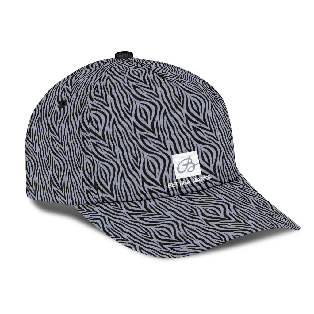 Grey Zebra Cap
