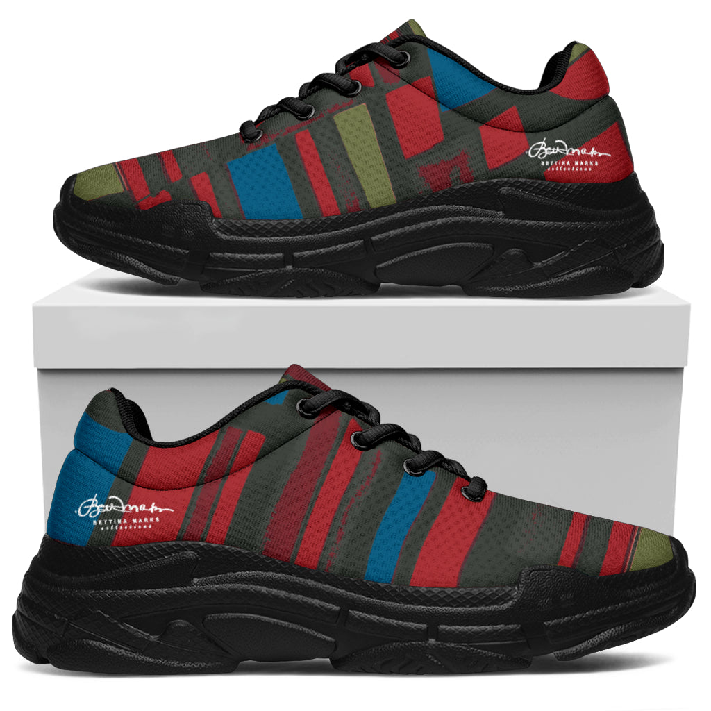 Spirited Geo Athletic Sneakers
