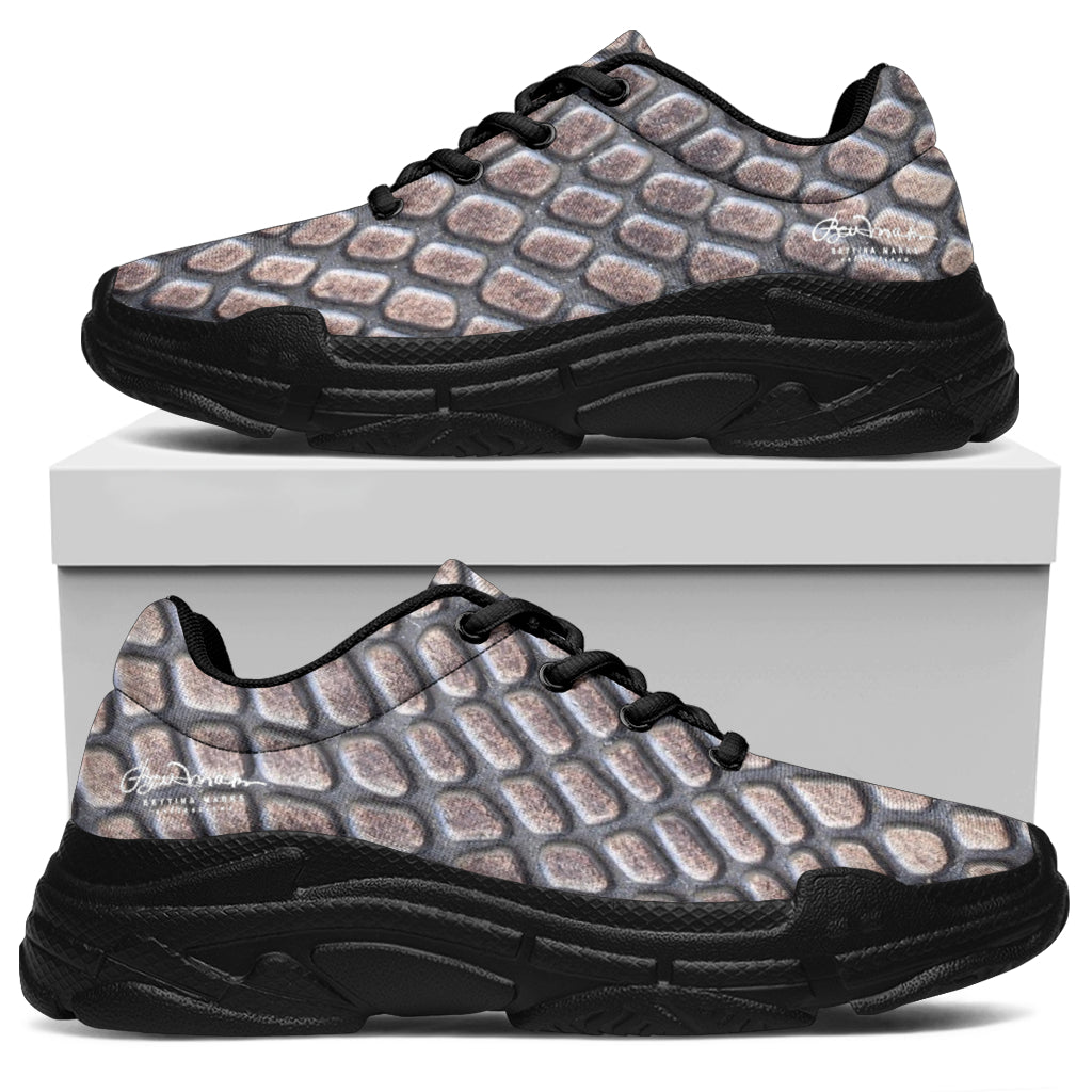 Croc Print Athletic Sneakers