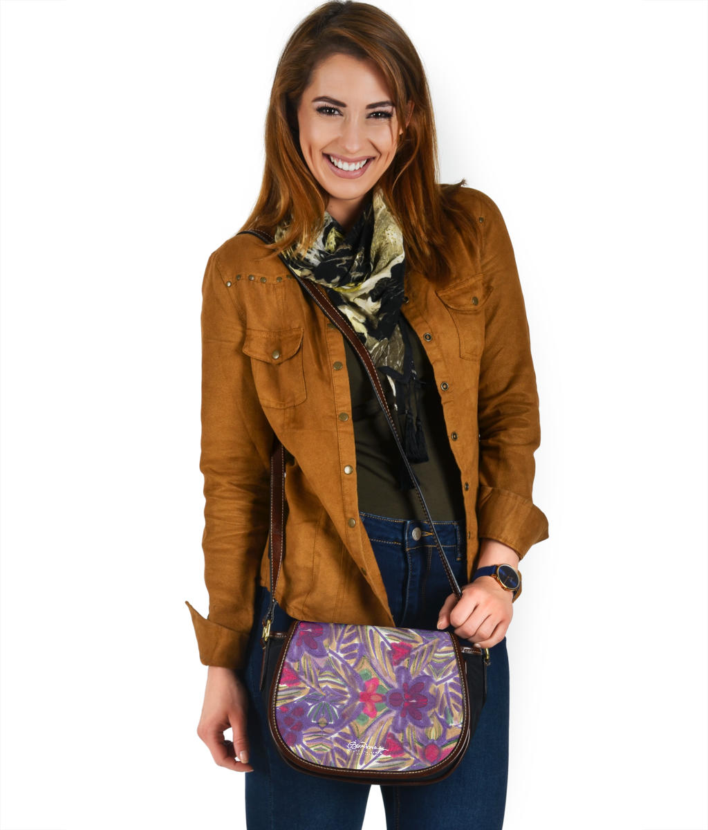 Seychelles Tropical Saddle Bag