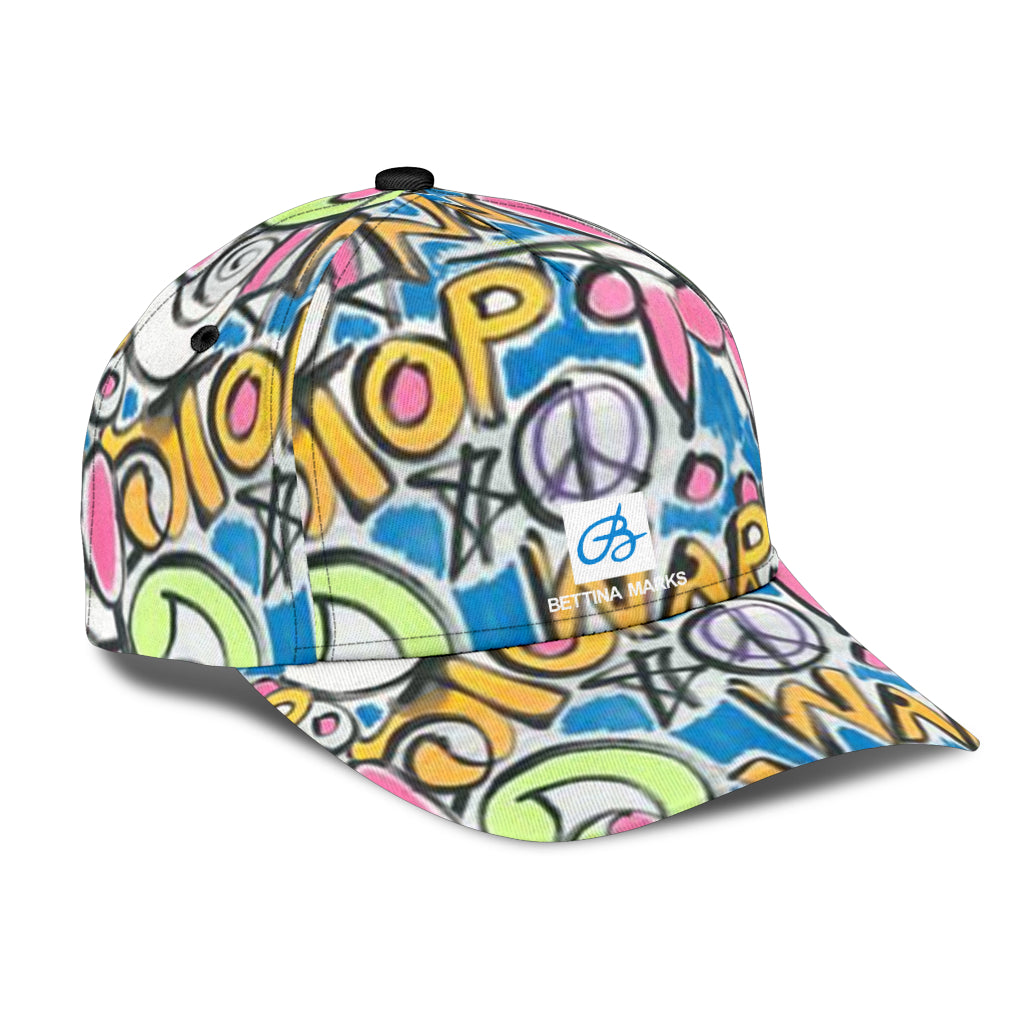 Stop War Now Graffiti Cap