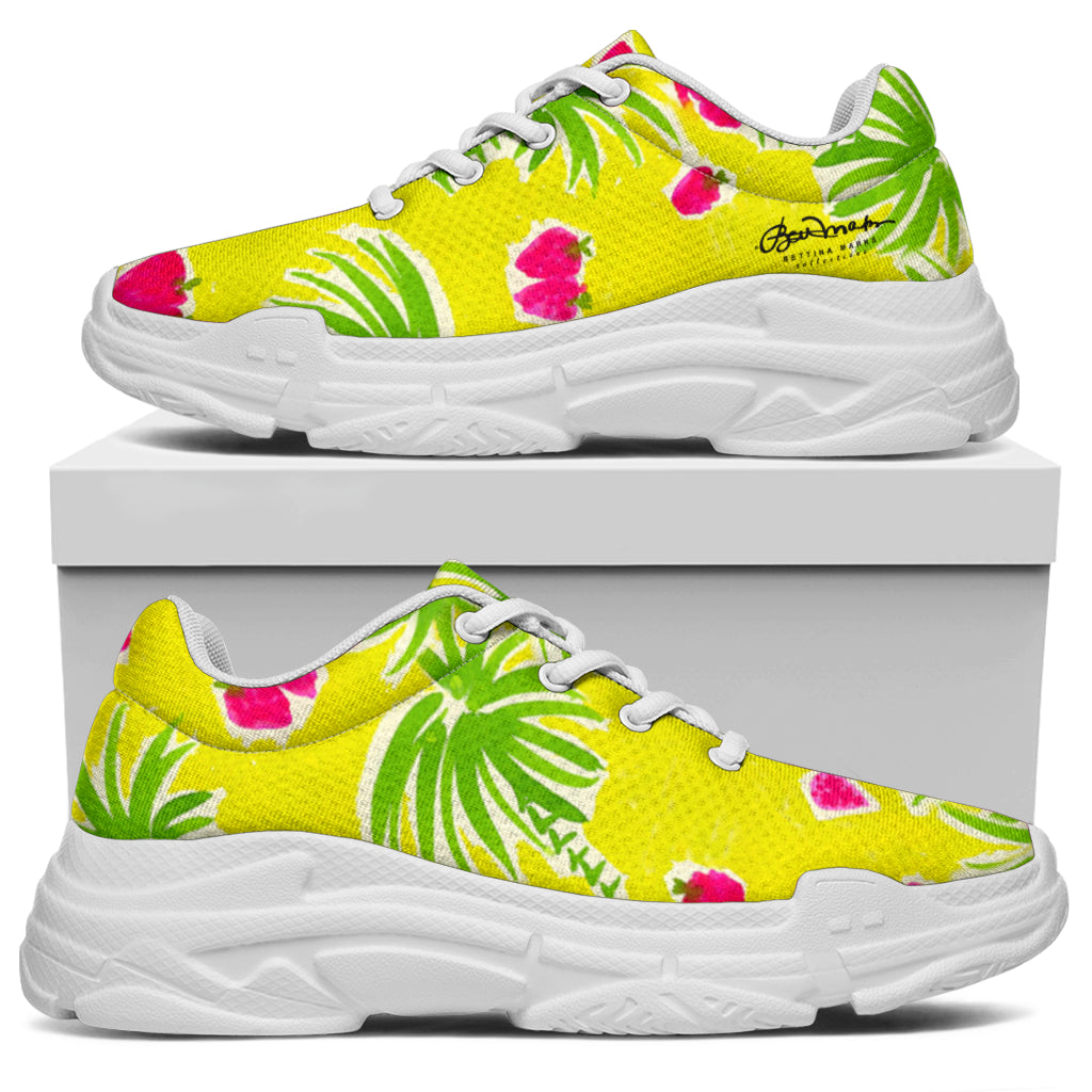 Strawberry Tropic Athletic Sneakers