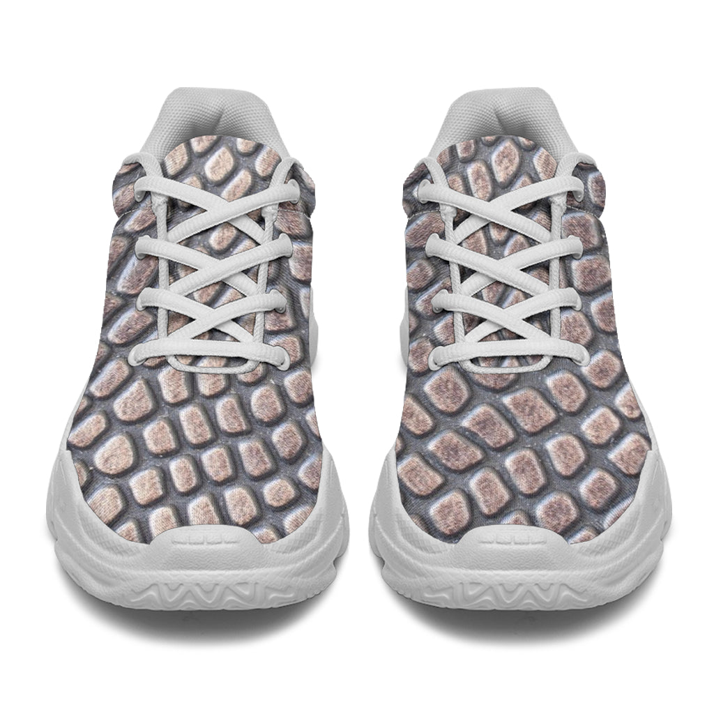 Croc Print Athletic Sneakers