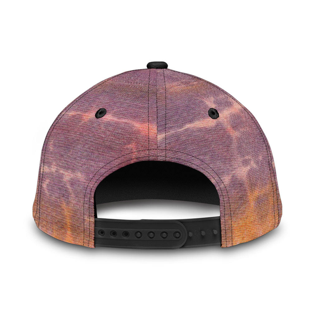 Purple Sunset Tie Dye Cap
