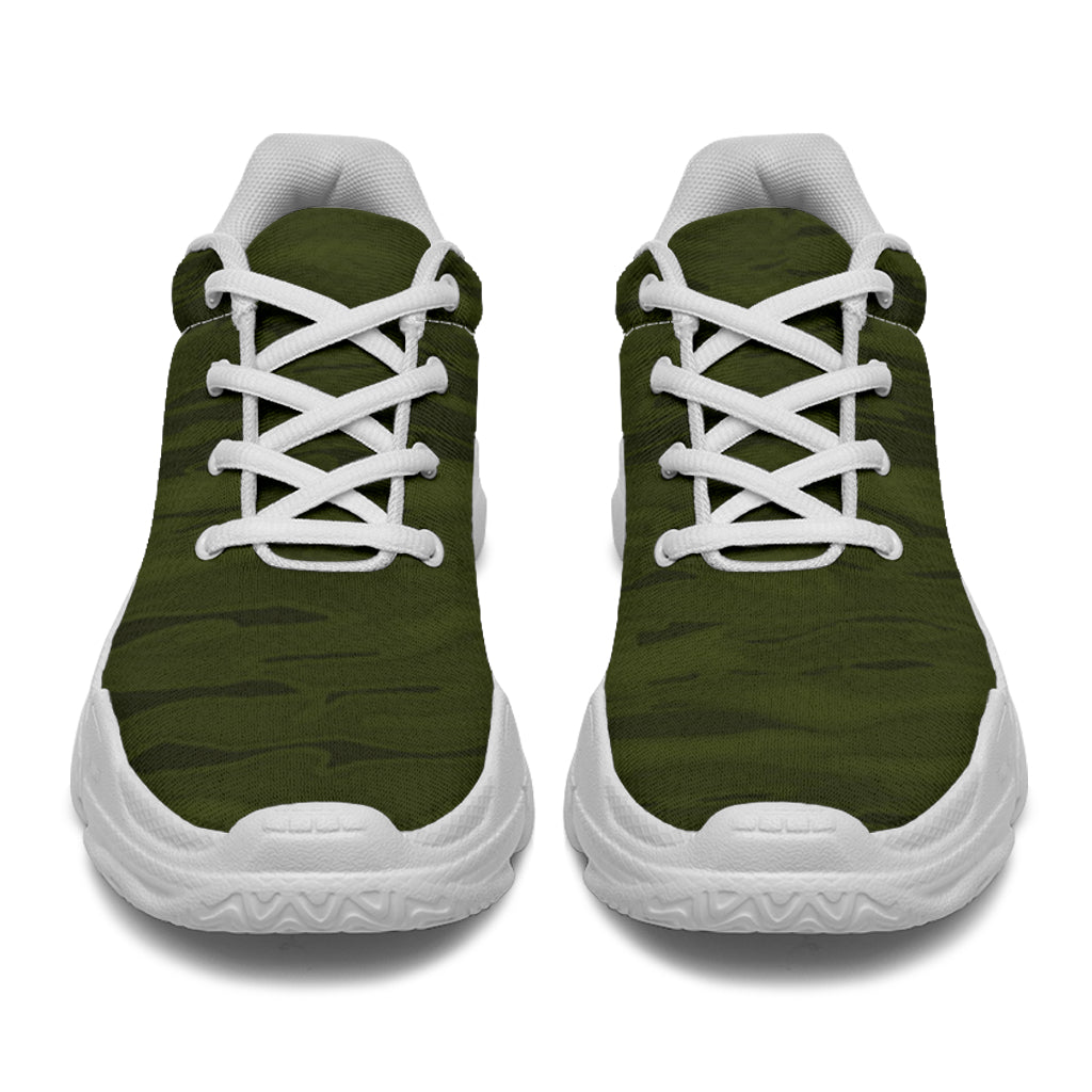 Army Camouflage Lava Athletic Sneakers