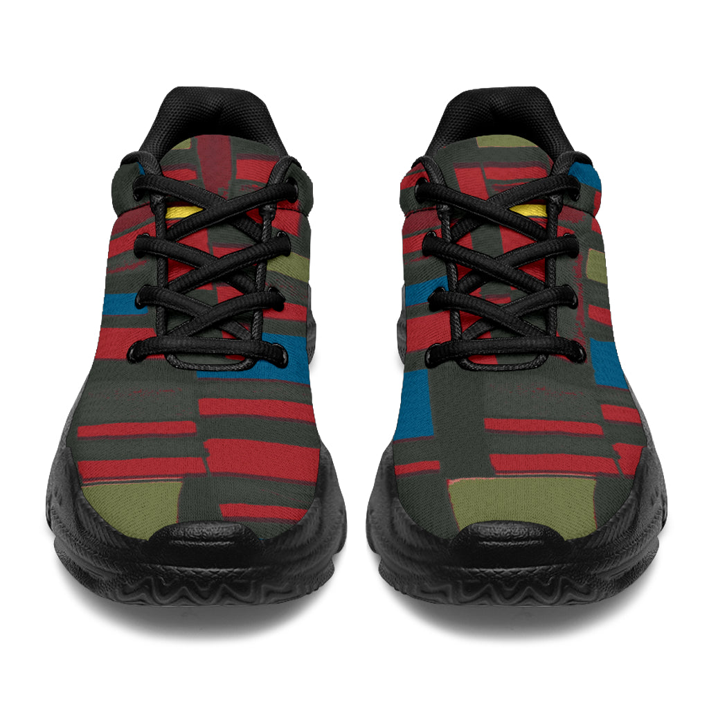 Spirited Geo Athletic Sneakers