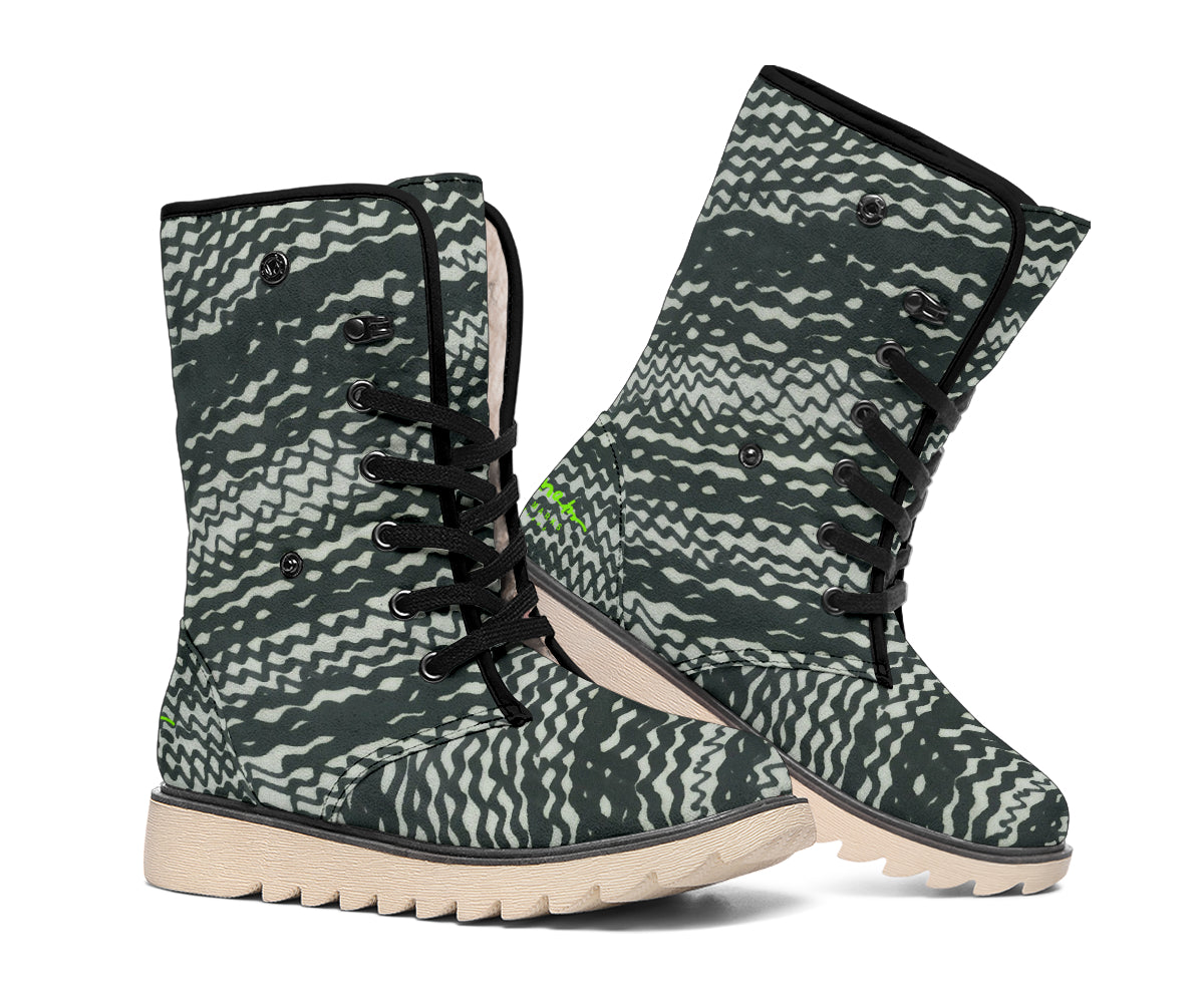 Tire Scribbles Polar Boots