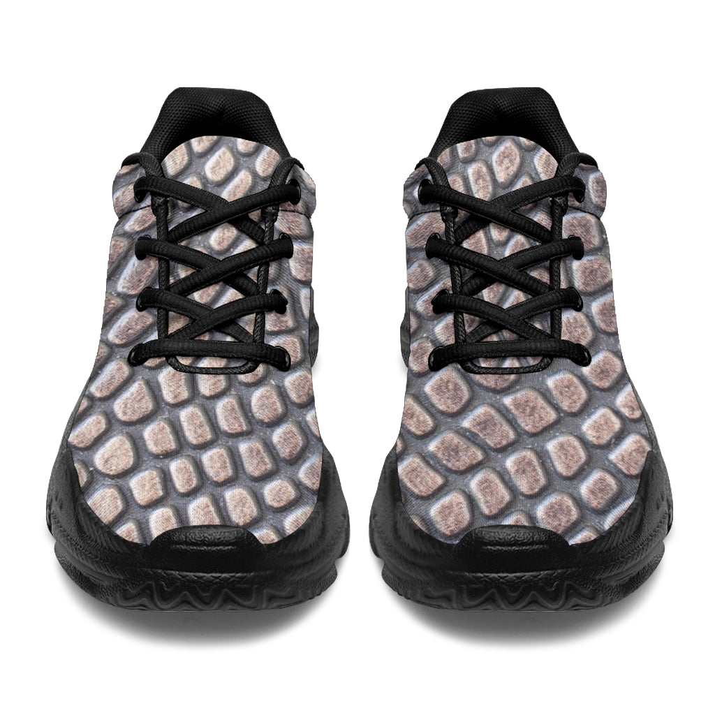 Croc Print Athletic Sneakers