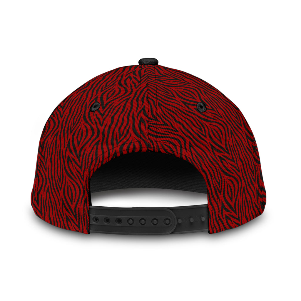Red Zebra Cap
