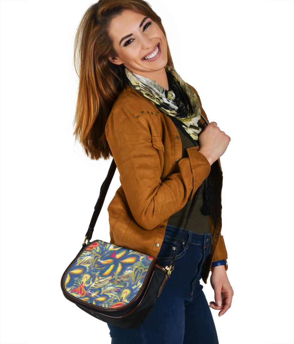Bora Bora Tropical Saddle Bag