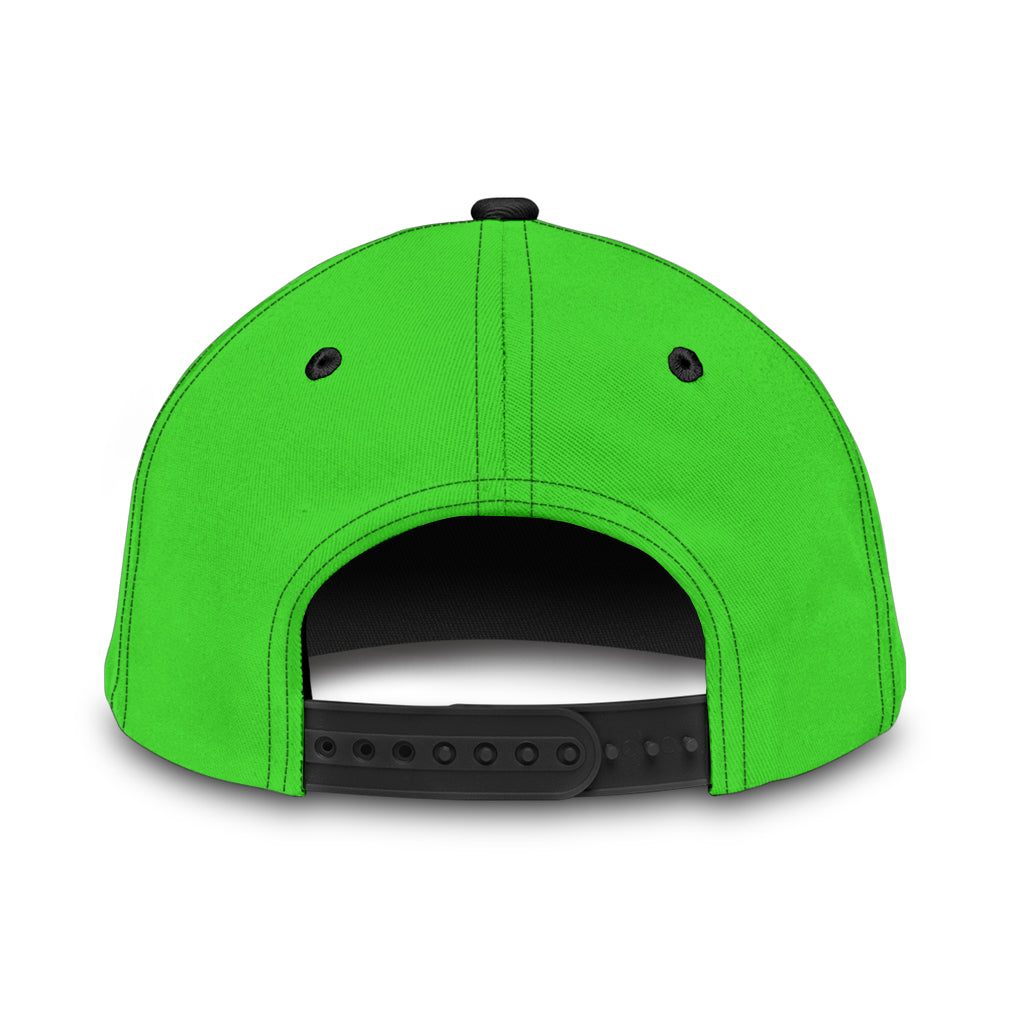 Bright Green Cap