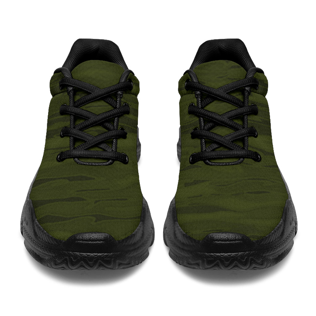 Army Camouflage Lava Athletic Sneakers