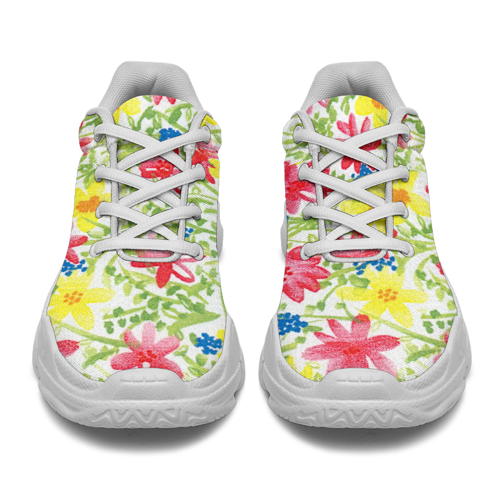 Wild Flower Athletic Sneakers
