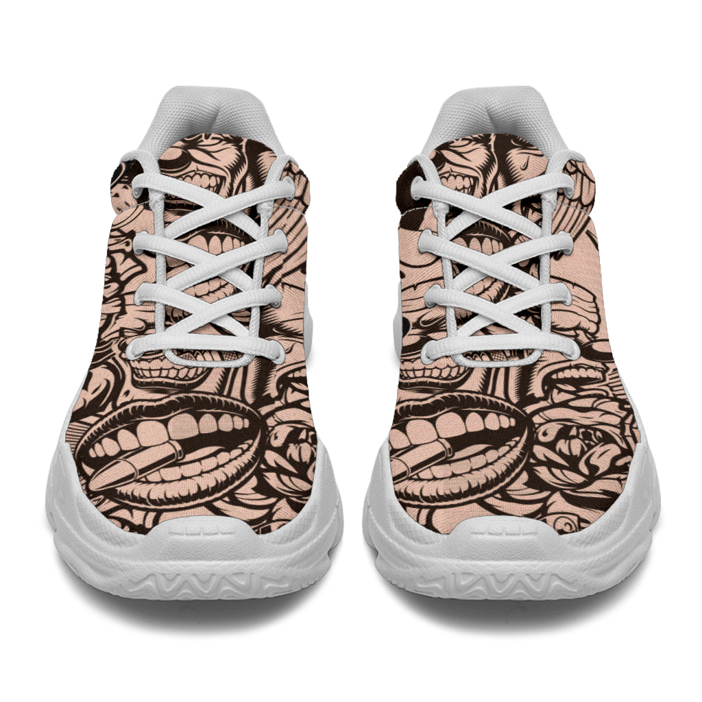 Inked Athletic Sneakers