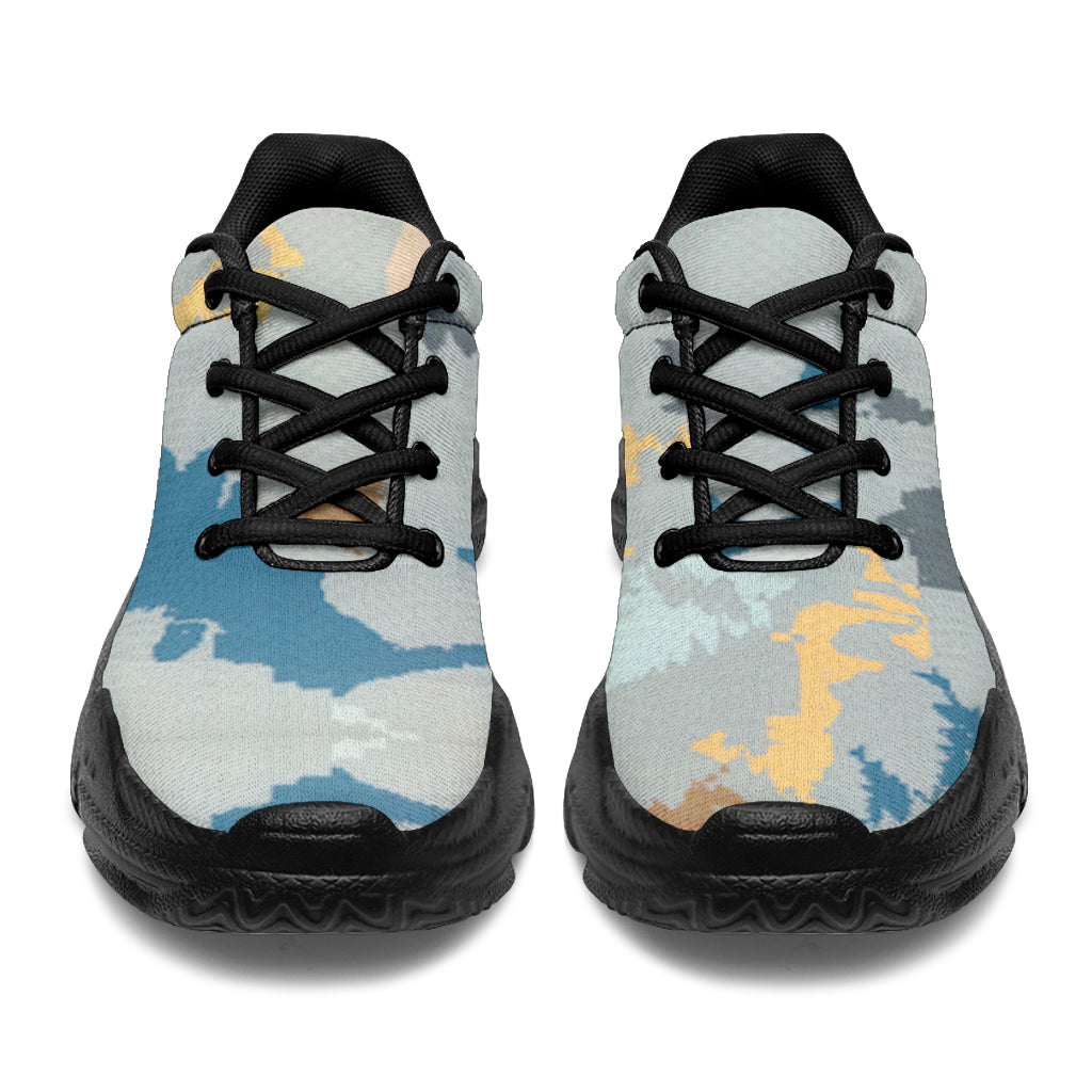 Abstract Forest Athletic Sneakers