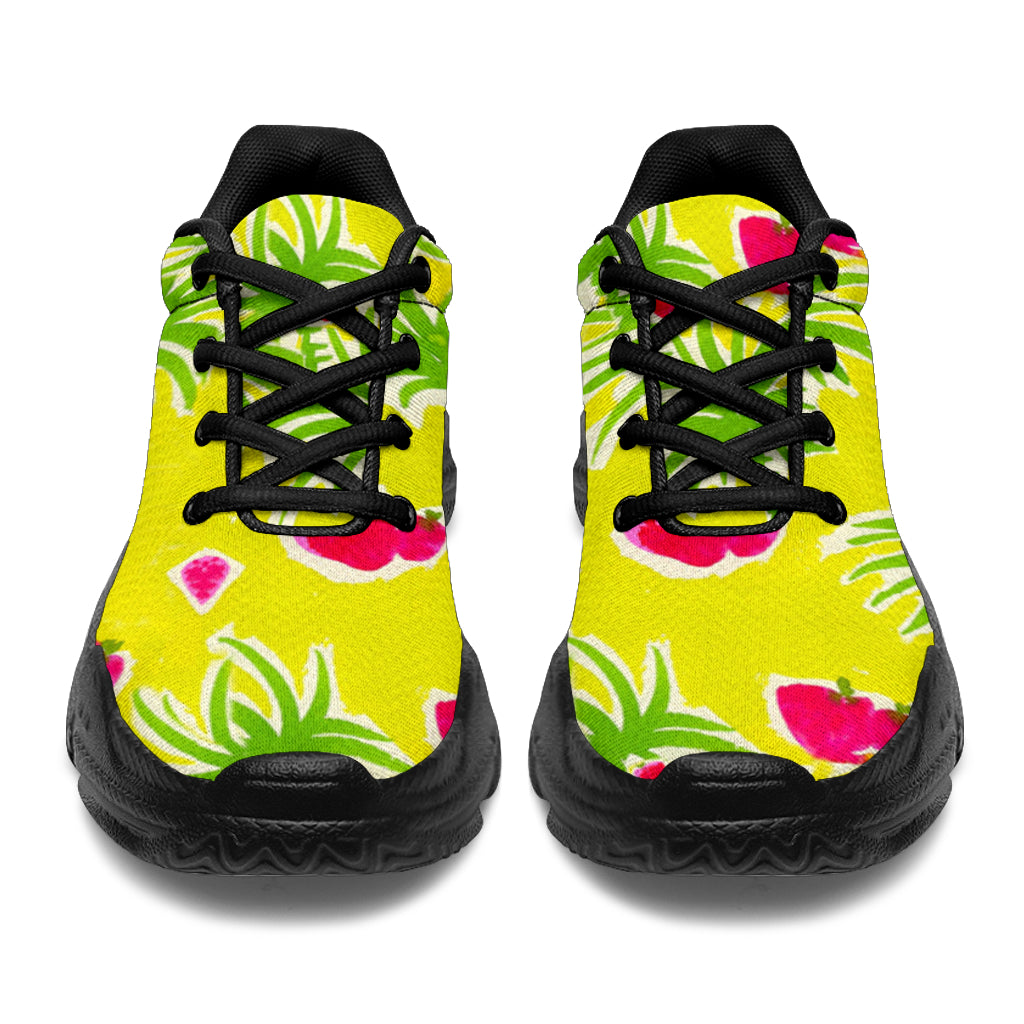 Strawberry Tropic Athletic Sneakers