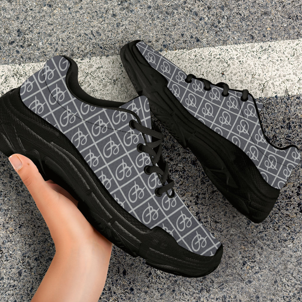Navy Bettina Marks Logo Athletic Sneakers