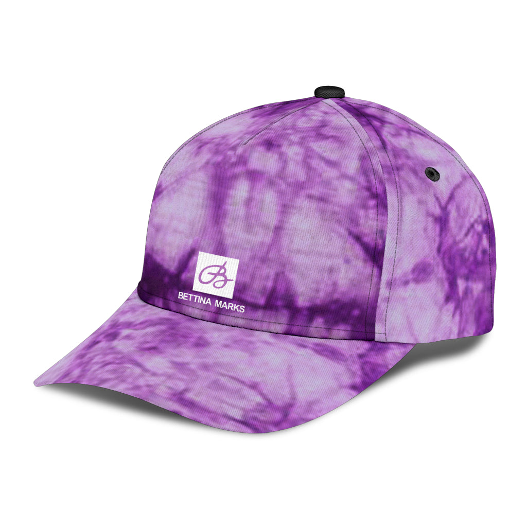 Purple Tie Dye Cap