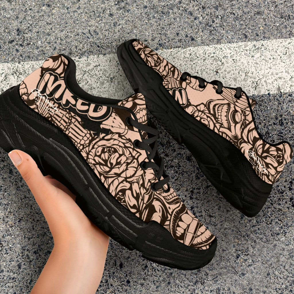 Inked Athletic Sneakers