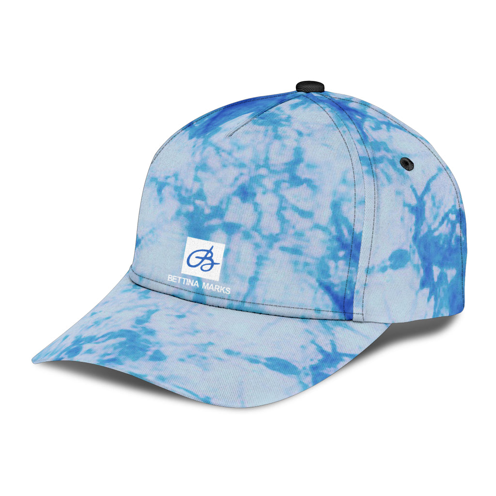 Blue Tie Dye Cap